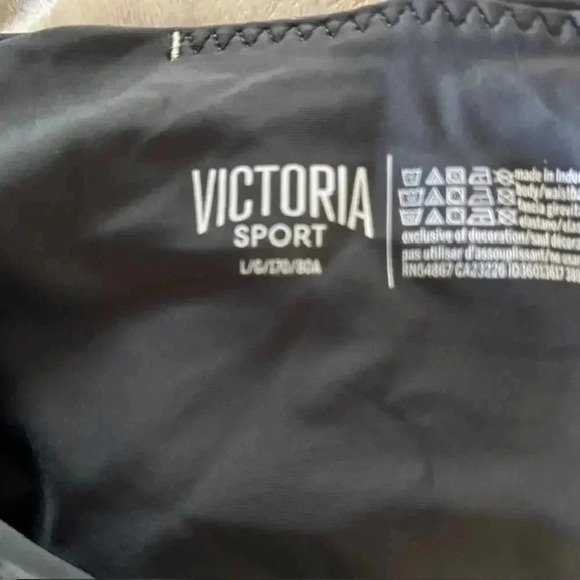 Taylor Swift-esque Victoria Sport VS Galaxy Workout Leggings, size Large68 - Picture 6 of 7